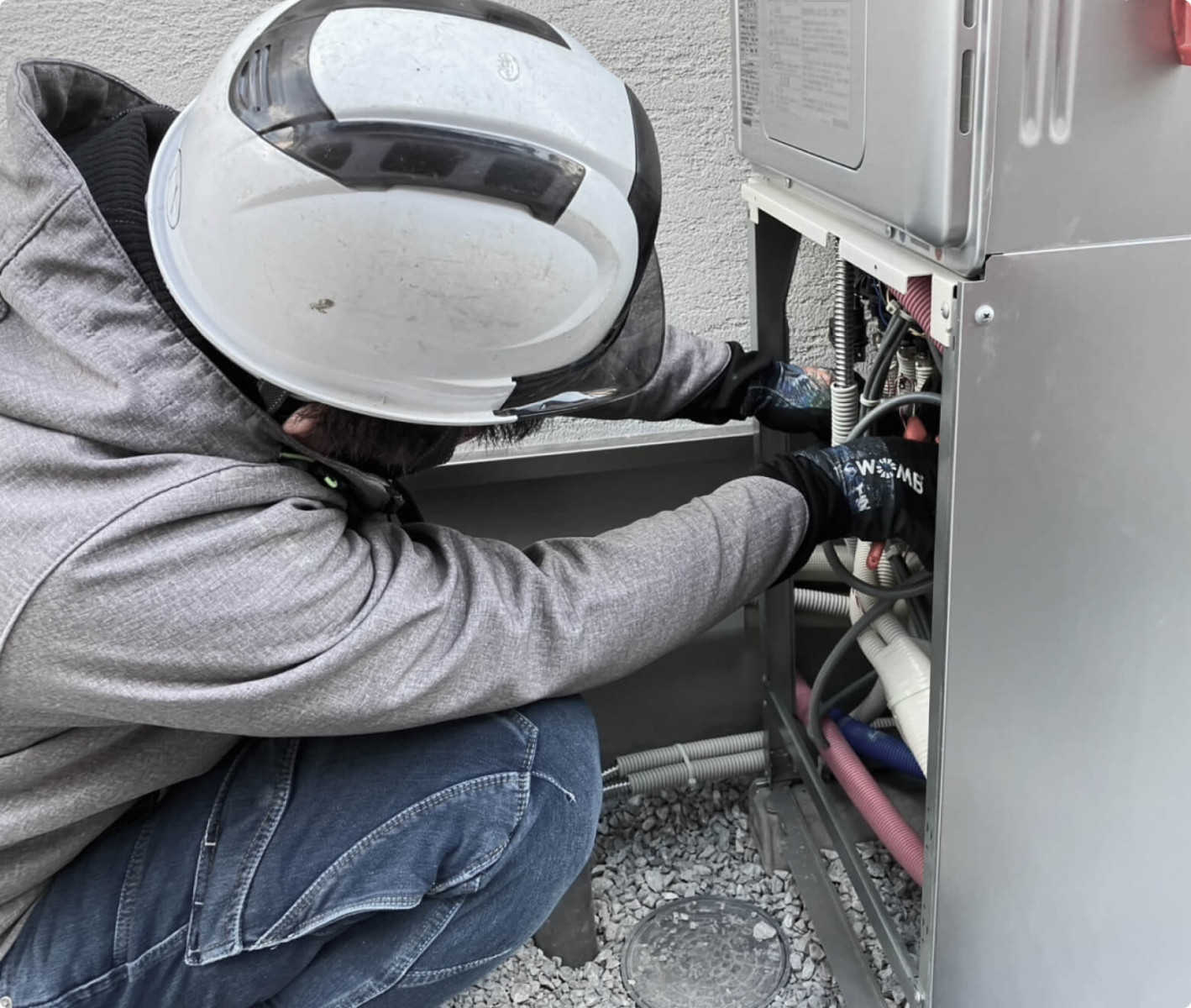 イメージ：施工の様子