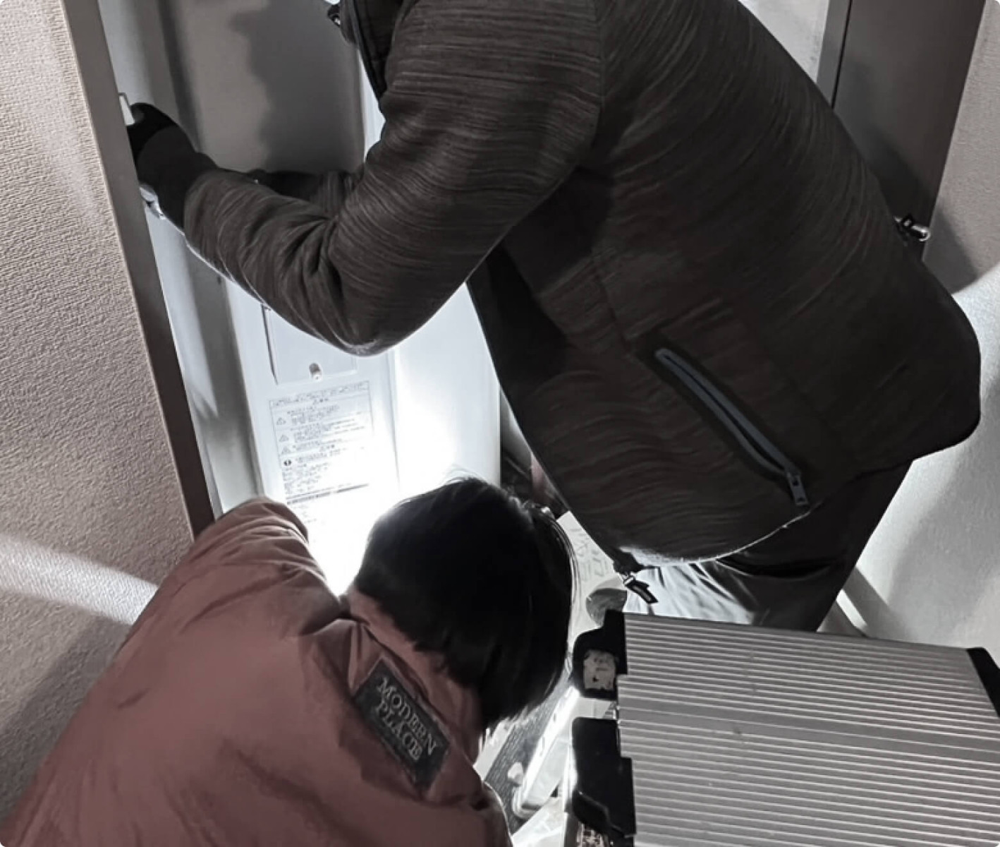 イメージ：施工の様子